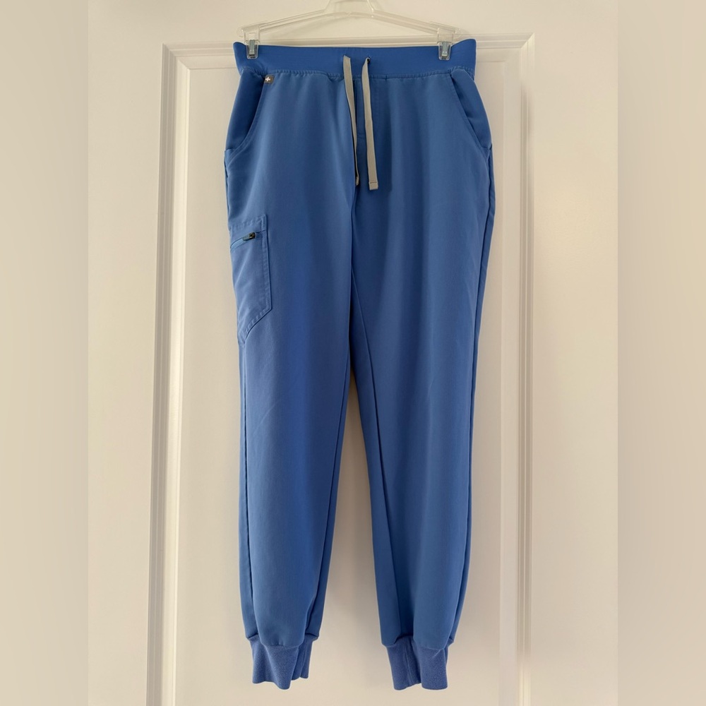 FIGS Women’s Jogger Scrub Pants in Ceil Blue Total